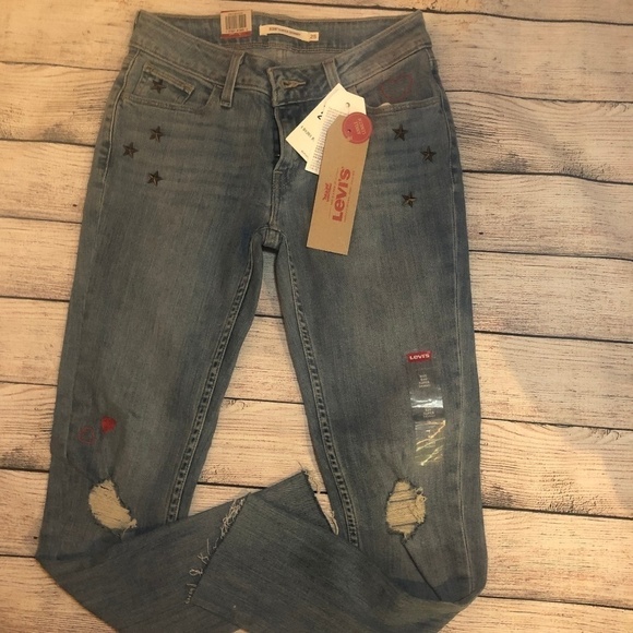 NWT Levi’s 535 Super Skinny Jeans Size 25 - Picture 2 of 8